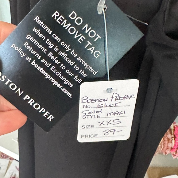 Black Maxi with Gold Hardware - Picture 6 of 6